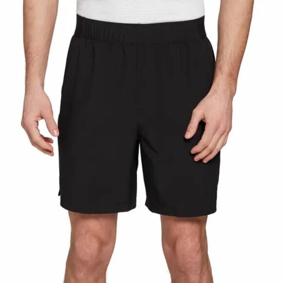 NWT Prince Men's Black Match 7” Woven Tennis Shorts Size XXL - Picture 1 of 6